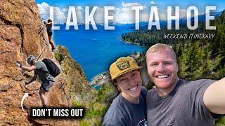 8 Amazing Places in Lake Tahoe! (Weekend Itinerary)