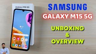 Samsung Galaxy M15 5G Unboxing & Overview