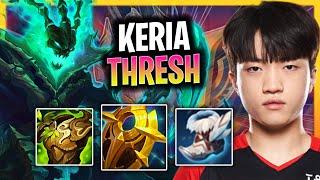 KERIA IS A BEAST WITH THRESH! | T1 Keria Plays Thresh Support vs Rakan!  Season 2024