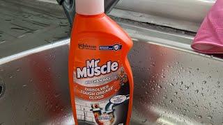 Mr Muscle kitchen gel #clean #washing