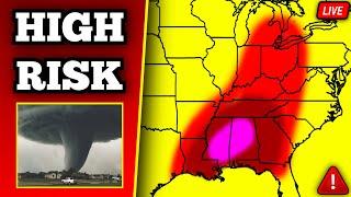 The Historic Tornado Outbreak Of March 15th, 2025, As It Occurred Live...