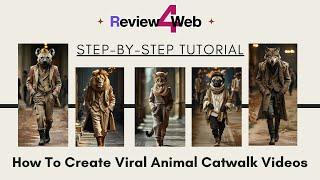 How To Create Viral Animal Catwalk Videos | Step-by-Step Tutorial