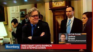 Breitbart Says Bannon Has Stepped Down