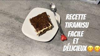 Recette tiramisu facile et délicieux ! (Oeufs cuits)