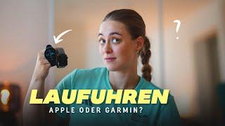 Welche Laufuhr ist besser: Apple Watch oder Garmin Forerunner?