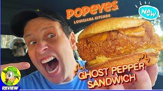 Popeyes® Ghost Pepper Chicken Sandwich Review ️️  HOTTEST SANDWICH Ever?!  Peep THIS Out! ️‍️