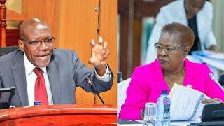 "STOP ARGUING WITH US,JIBU MASWALI UMEULIZWA!" BONY KHALWALE AND SIFUNA LECTURE CS ALICE WAHOME