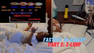 Fastest ways to fall asleep with 4 states transition, Part 2: Z-loop method on different cases