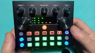 Bluetooth Audio Music Mixer V8S