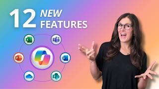 Unlocking 12 NEW Microsoft 365 COPILOT Features You Didn't Know About!