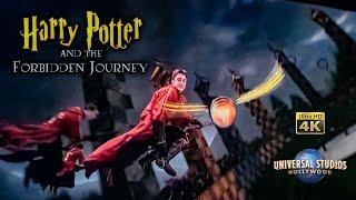 2024 Harry Potter and the Forbidden Journey On Ride 4K POV with Queue Universal Studios Hollywood