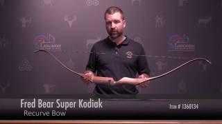 Fred Bear Super Kodiak Recurve Bow Review at LancasterArchery.com