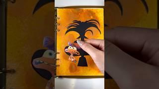 Art Journaling Anxiety from Inside Out 2 | Diary Spread