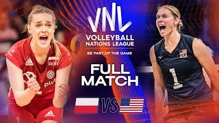  POL vs.  USA - Bronze Medal Match | Women's VNL 2023 | Full Match