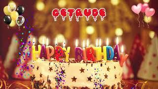 GETRUDE Happy Birthday Song – Happy Birthday to You