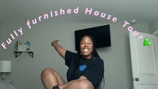 FULLY FURNISHED HOUSE TOUR| Alexus George! #fullyfurnishedhousetour #housetour2022