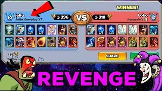 Best Revenge on Enemy!  Extremely Coincidence Battle  - Never happened before! - Castle crush