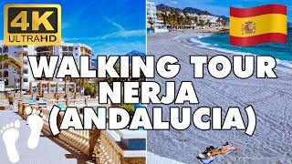 Nerja Spain Andalucia Walking Tour ► 4K Video ► @JoyofTraveler