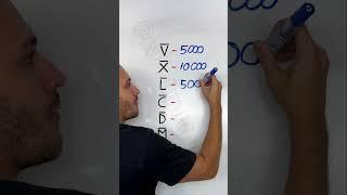 Números romanos de 5000 a 1000000