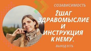 Созависимость. 2 шаг. Здравомыслие и инструкция к нему.