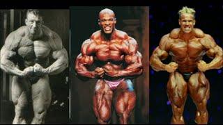 Dorian Yates (1993) Vs Ronnie Coleman (1999) Vs Jay Cutler (2009)