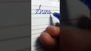 #shorts#easy and beautiful cursive handwriting#sunday#learn & write