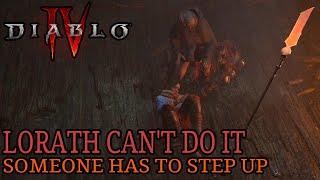 Lorath can't do it? Neyrelle's arm cutscene with a twist | Diablo IV