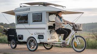 Freedom Cruiser Camper Tricycle – The Ultimate Compact Adventure Ride!