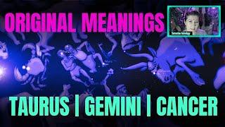 Original Meanings of Taurus, Gemini, and Cancer | Sumerian and Babylonian Astrology | Sidereal Signs