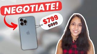 LAWYER SAYS | How to Negotiate the Price of your iPhone Down -  Insider Tips and Tricks!