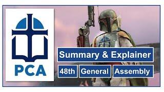 PCA General Assembly: Summary and Explainer