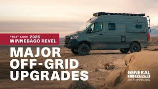 2025 Winnebago Revel | RV Tour: The popular off-the-grid class B Van Gets an Upgrade!