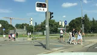 Driving downtown -Vienna (Inner City - Prater)