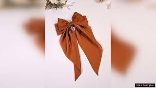 1 Pc Hair Bows For Women Big Bow Hair Clips For Girls Review