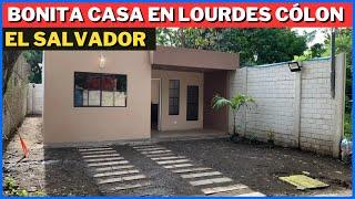 SE VENDE BONITA CASA NUEVA EN LOURDES COLÓN LA LIBERTAD EL SALVADOR