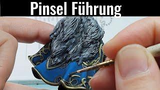 Miniaturen F&A - Pinsel Führung