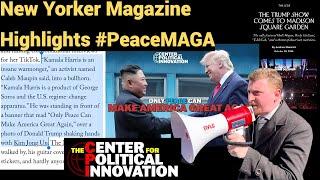 Live #823 - New Yorker Magazine Highlights #PeaceMAGA