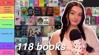 ASMR tier ranking EVERY book i read in 2023 ⭐️ 1.5 hrs of close clicky whispers