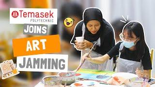 Team Art Jamming with Temasek: Turning Creative Time Into Team Building Fun! | FunEmpire Stories