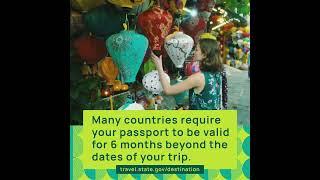 Travel Smart from the Start - Check Your Passport!