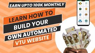 VTU Website Setup for Beginners - How to Create an Automated VTU Website Sell Data And Airtime