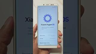 Hyper OS Update On Redmi Note 5 Pro  #shorts #ashishtechnicalservices #hyperos #rom #smartphone