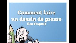 Comment faire un dessin de presse