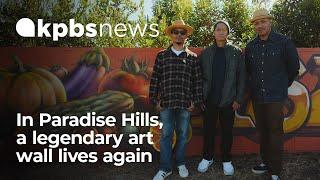 In Paradise Hills, a legendary art wall lives again