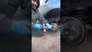 Best way to Stuck Screw Removal in Brake Discs | Sanu Motors With Charlie