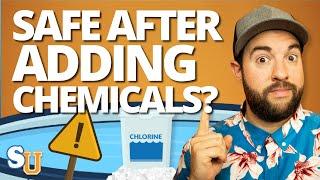 When is it SAFE to Swim After Adding POOL CHEMICALS? | Swim University