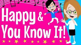 Happy and You Know It | Morning Movement Songs for Kindergarten