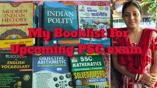 My Booklist for PSC clerkship exam #Miscellaneous# Wbcs#@AntaraSarkar-jr9tl