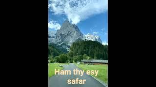 Ham thy esy Safar pe chaly#shorts video YouTube