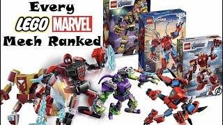 Every Lego Marvel Mech Ranked